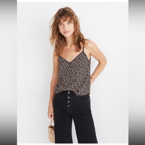 Madewell Tops - Madewell Button-Down Cami in Petite Blooms Womens Size 0